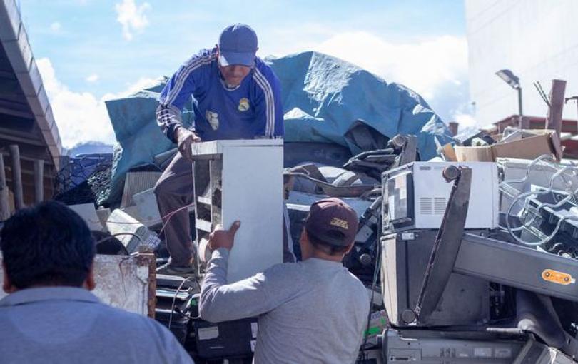 Cusco recaudó 25 toneladas de residuos electrónicos Campaña de recaudación de residuos electrónicos fue exitoso.
