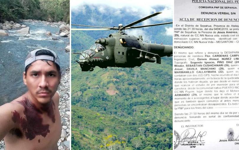 Seis trabajadores municipales desparecen en la selva de Cusco Seis trabajadores municipales desparecen en la selva de Cusco.