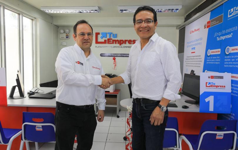 Cusco: 43,000 mypes elevarán productividad y competitividad Produce entrega Centro de Desarrollo Empresarial en el distrito de Wanchaq