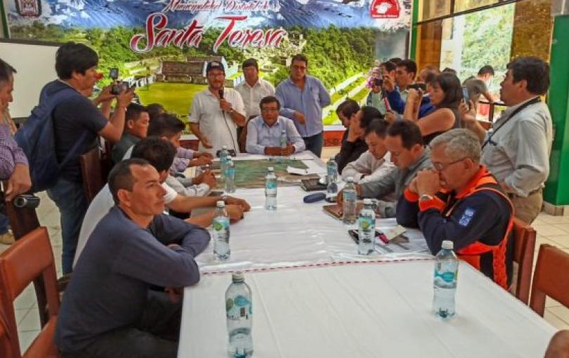 Consideran necesaria la declaratoria en emergencia de La Convención Durante reunión alcaldes de la Mancomunidad Municipal Amazónica