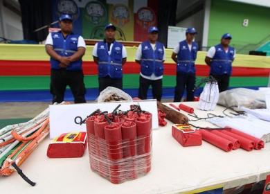 En Cusco organizan taller: 'Campaña Navideña Segura'.