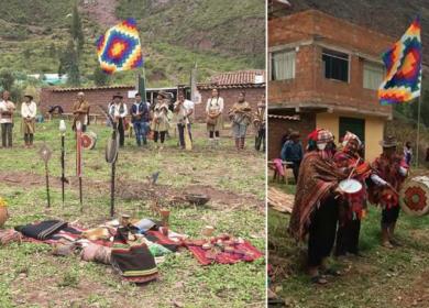 Comuneros de Cusco piden respetar bandera wiphala tras estallido social en Bolivia