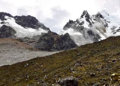 Deglaciación del nevado Salkantay podría provocar un nuevo aluvión en el distrito de Santa Teresa.