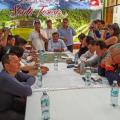 Durante reunión alcaldes de la Mancomunidad Municipal Amazónica